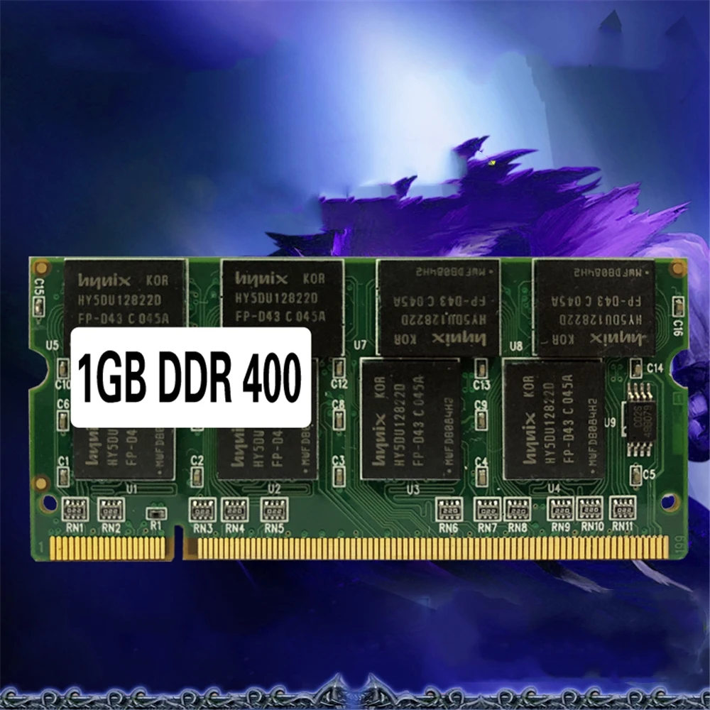 Moduł pamięć Ram do laptopa DDR 1GB DDR1 200Pin Dimm 400MHz dla notebooka — zdjęcie produktu 6