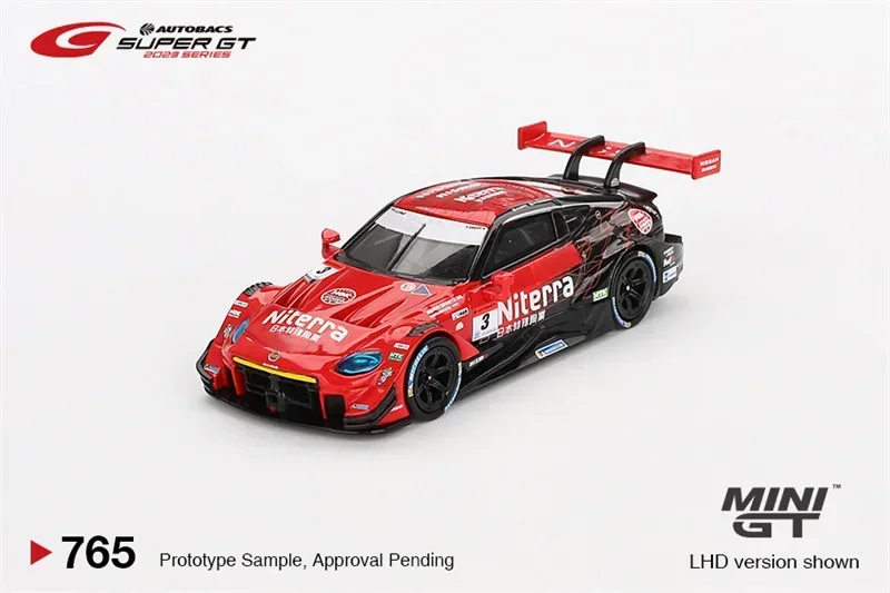 

MINI GT 1:64 Z GT500 #3 Niterra Z Red Racing Model Car