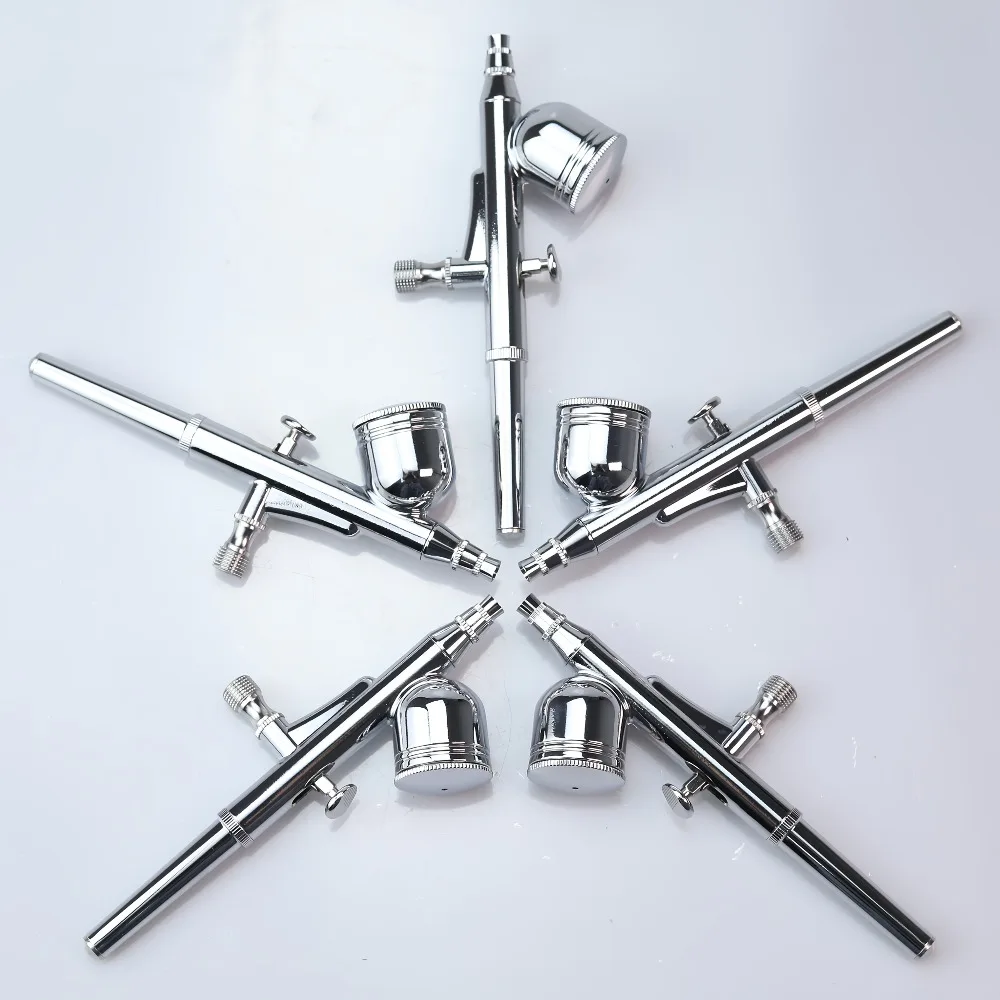 HY470 Dual-Action Airbrush, 0,3mm Düse — Perfektes Airbrush-Set für Kunst, Nagelkunst, Modellbau, Künstlerische Gestaltung & DIY-Enthusiasten – Detail 1