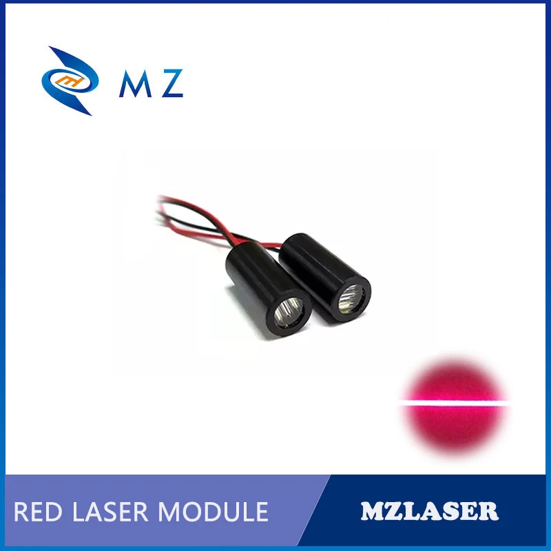 Red line laser module 635nm20mw Line 90 degree Industrial grade marking instrument laser module