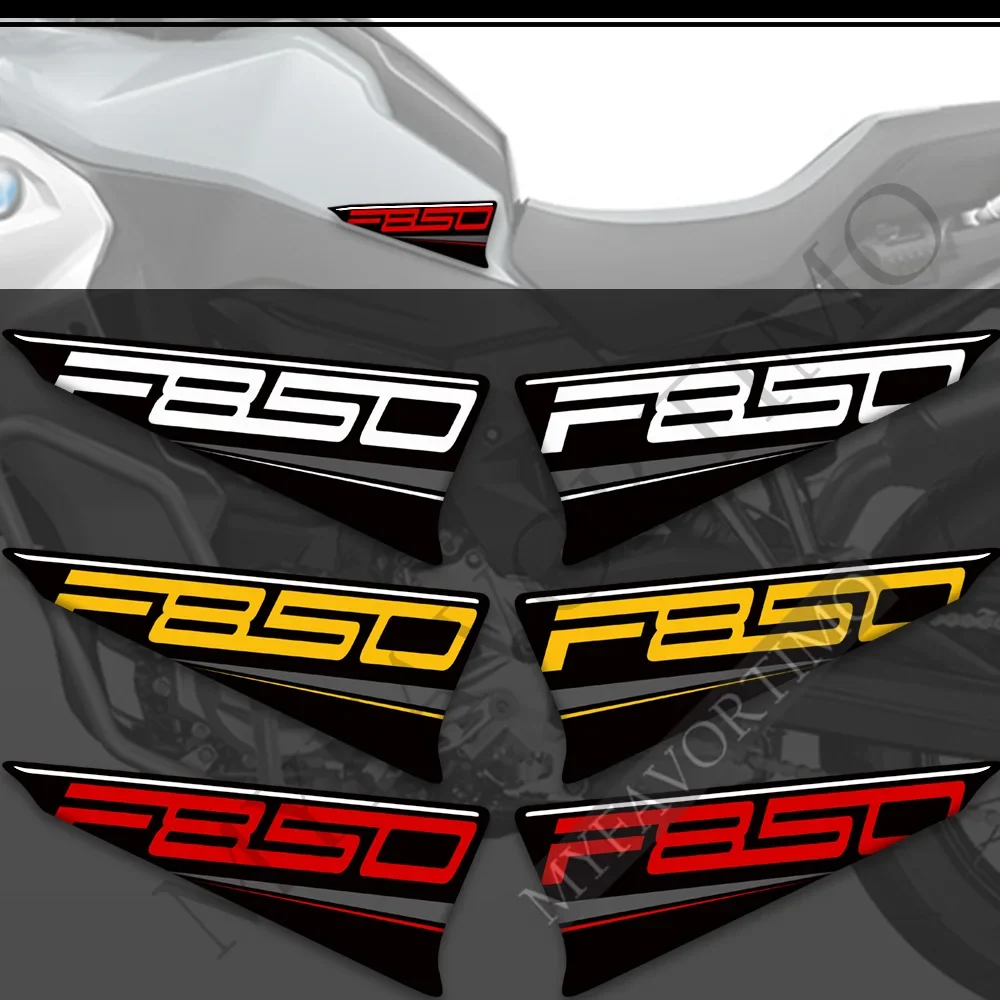 Stickers Tank Pad Voor BMW F850GS F 850 GS GSA Logo Beschermer Sticker Gas Knie Bagage Aluminium koffers AdventureDescri