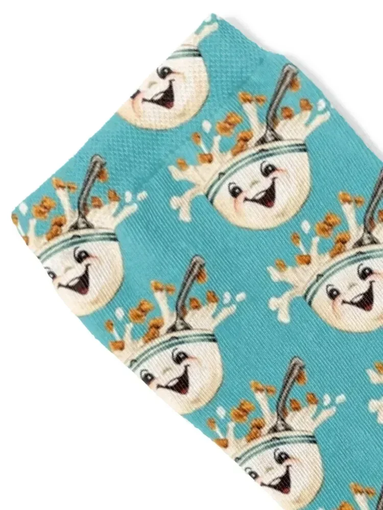 Cereal! Socks Soccer Non-slip Toe sports moving stockings Luxury Woman Socks Men's