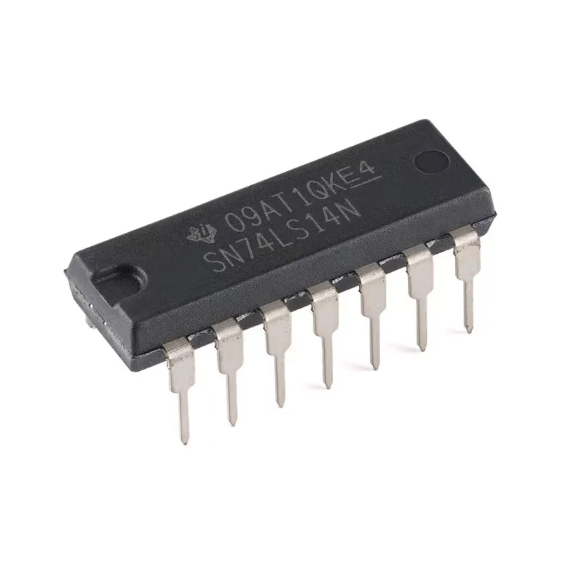 10PCS 74LS14 SN74LS14 SN74LS14N Hex Schmitt Trigger Inverter DIP 14