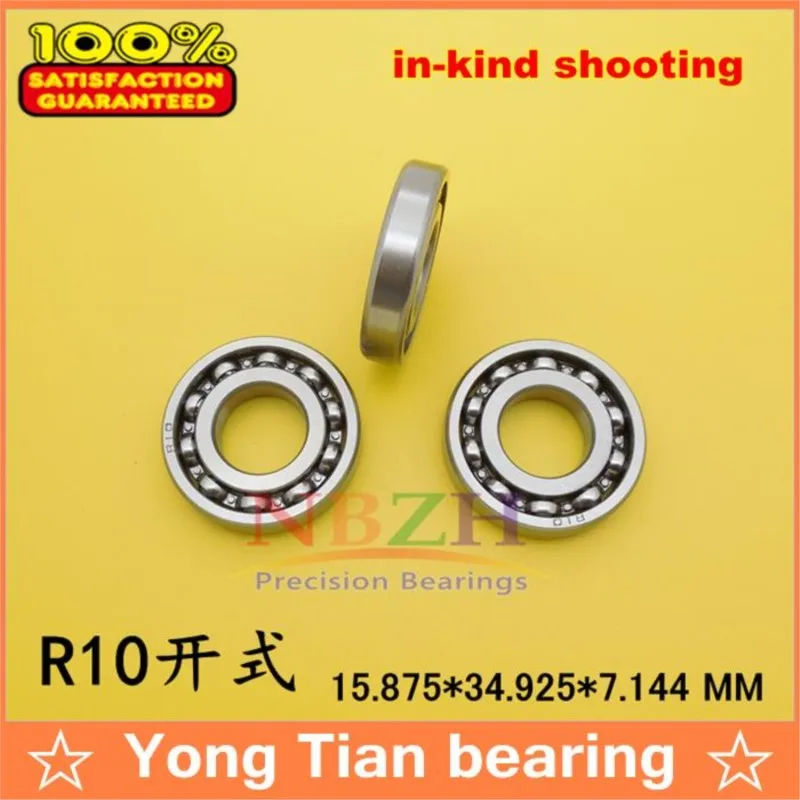 High Quality R10 open shielded bearing inch series 15.875*34.925*7.14 mm 5/8