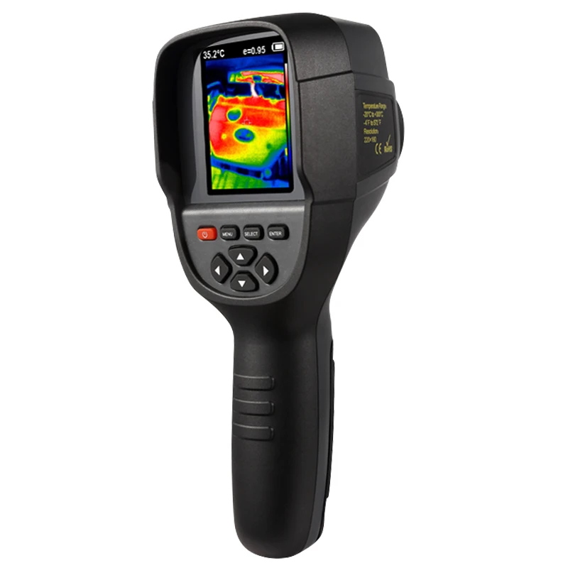 320x240 IR Thermal Imaging Camera 300000 Pixels 3.2 Inch Color Display Screen IP67 Protection Infrared Imager for Industry
