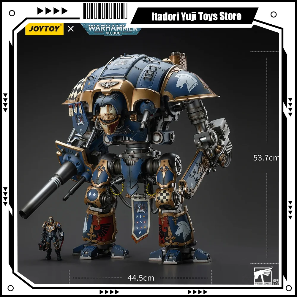 JOYTOY Warhammer 40K Action Figure Imperial Knights House Terryn Knight Paladin Anime Figurine Joint Movable Model Collector Toy