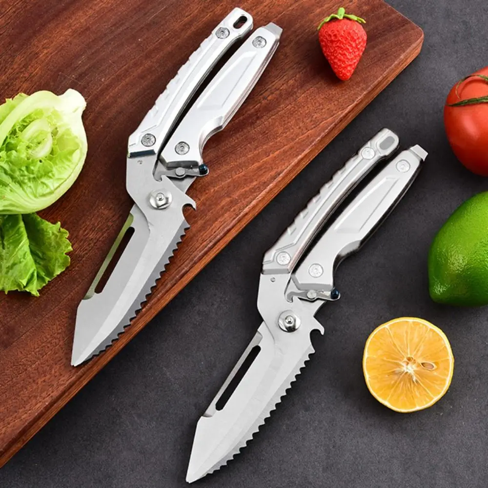 Removable Chicken Bone Scissor with Safety Buckle Non-slip Handle Kitchen Scissor Stainless Steel Barbecue Scissor Fruit