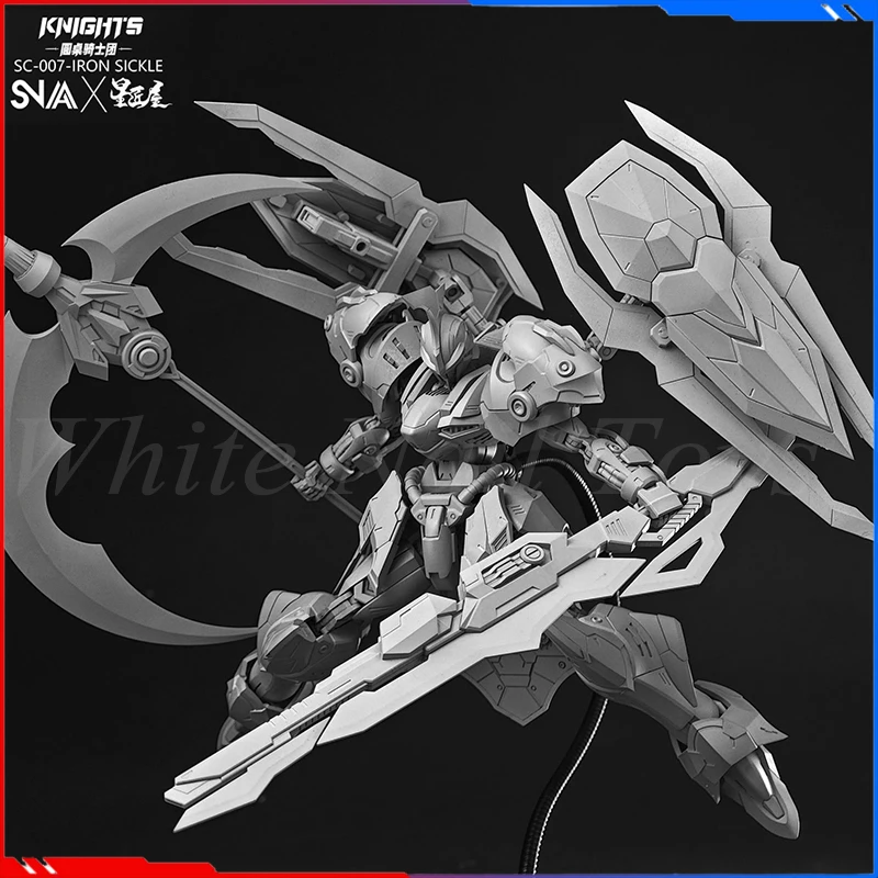 SNAA Knights SC-007-Iron Sickle Kay Action Figure 1/144 Scale Assembly Children Toys Mecha Toy Room Decoration Birthday Gift