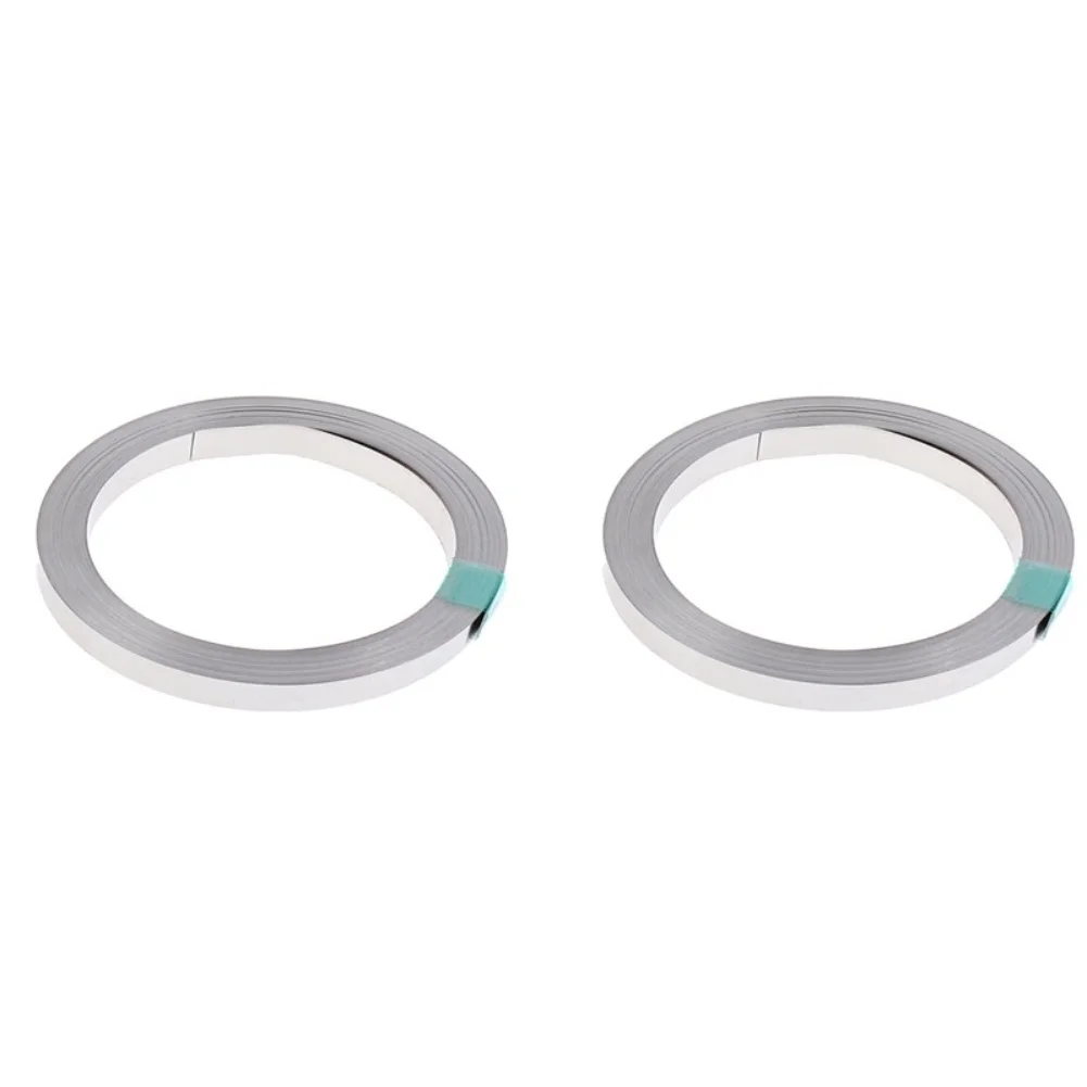 Nickel Plated Steel Strip for Spot 2 Rolls 10 Meter Total 0.15 mm Thick 20 mm Wide for Energy Storage Projects
