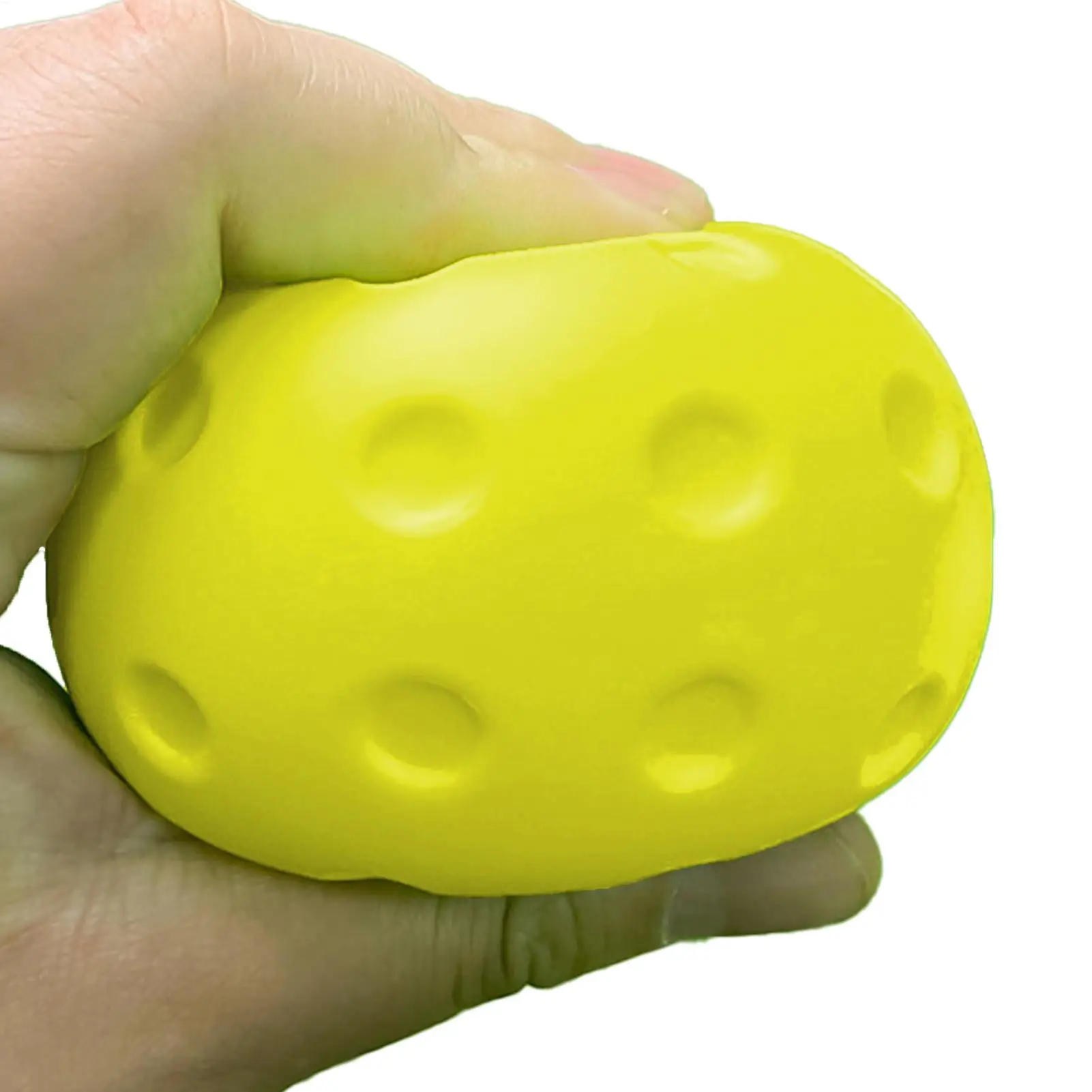 74mm Silent Pickleball Quiet Training Balls Soft Pu Wear-resistant Training Pickleball Ball Standard-Sized Pickleball