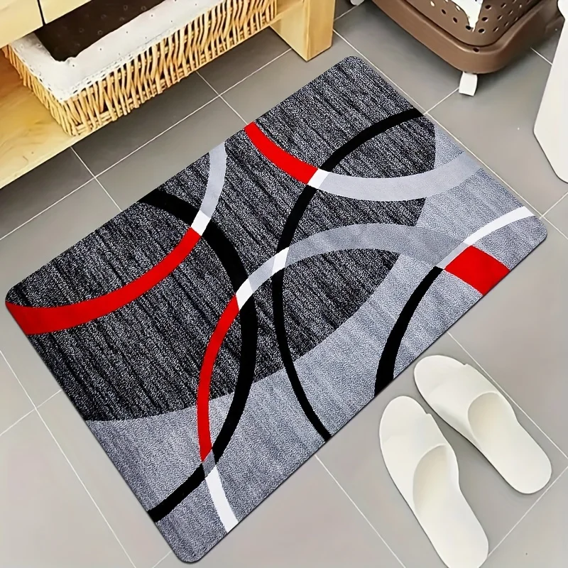 modern-minimalist-red-black-area-rug-washable-non-slip-for-bedroom-living-room-bathroom-and-kitchen