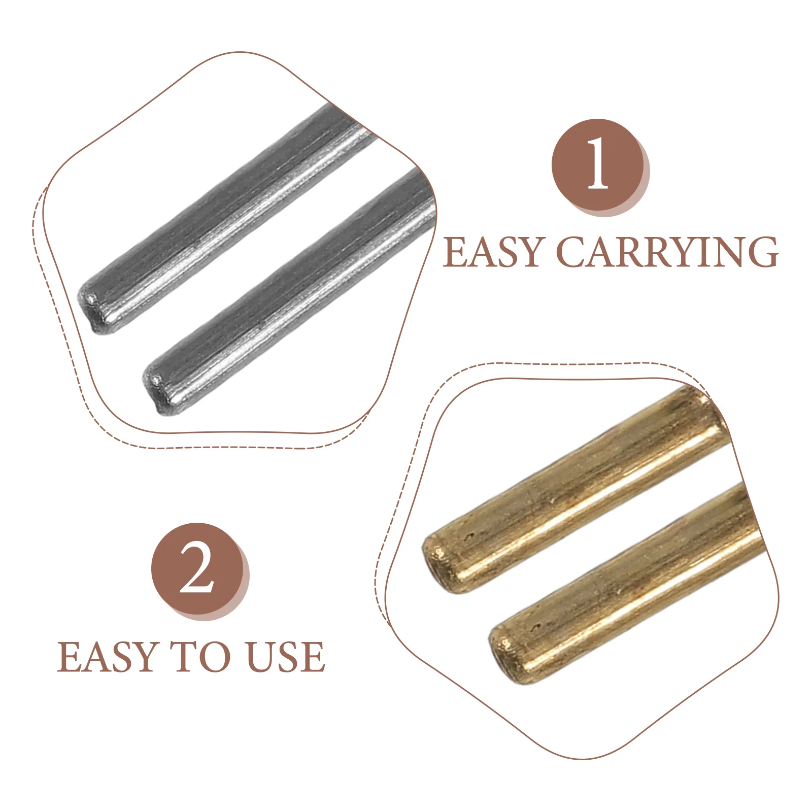 16 Stück Regenschirmrahmen Nieten Verbindung Rippenverbinder Hardware Leichte Rippen Silber Reparaturstifte