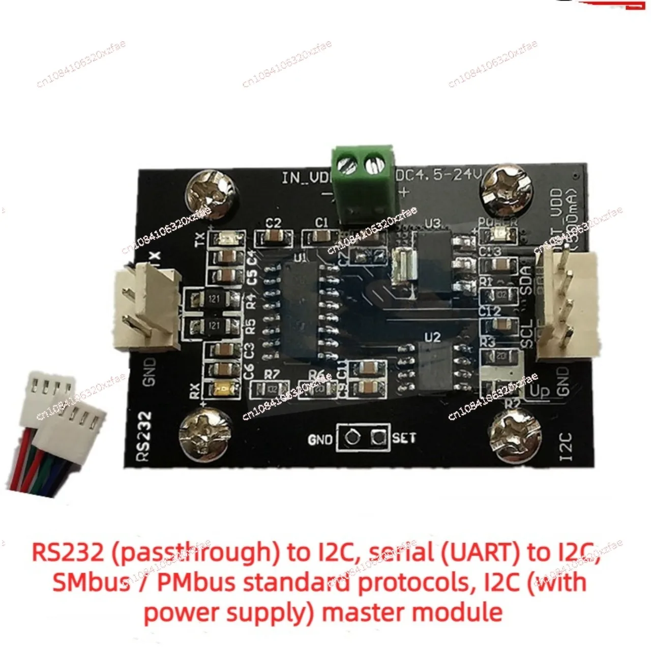 Industrial Serial Master Modules RS232 To SMBus, RS232 To I2C, SMbus, PMbus I2C