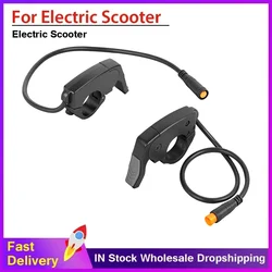 E-bike 3-pin Connector 36V 48V 60V 72V TT009 Left Right Thumb Throttle For Electric Bicycle Scooter Accelerator Handlebar 22mm