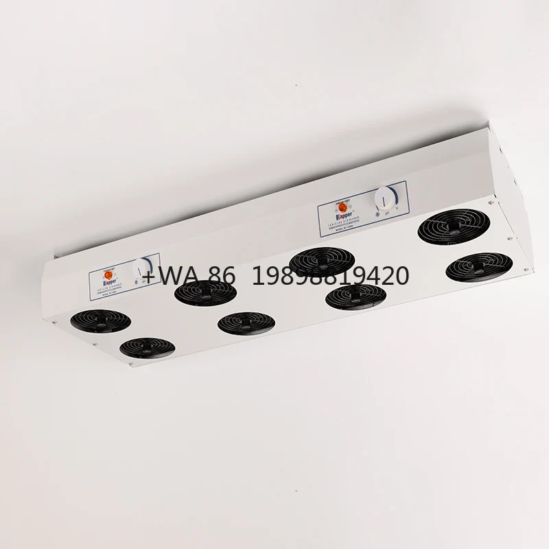 

Электрическое статическое промышленное оборудование, высокая мощность 180 Вт, подвесной KP1008A, восемь вентиляторов, ионизатор, воздуходувка для удаления статической пыли