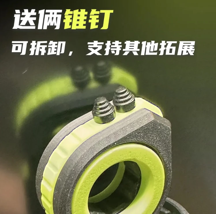 بطاقة دفع معدنية كثيفة ميكانيكية من أورورا EDC، لعبة أثرية لتخفيف الضغط، بطاقة دفع إيقاعية