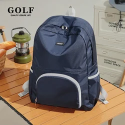 GOLF Outdoor Hiking Backpack Men's Large Capacity Lightweight Travel Backpack Women's College Student Camping Mountaineering Bag