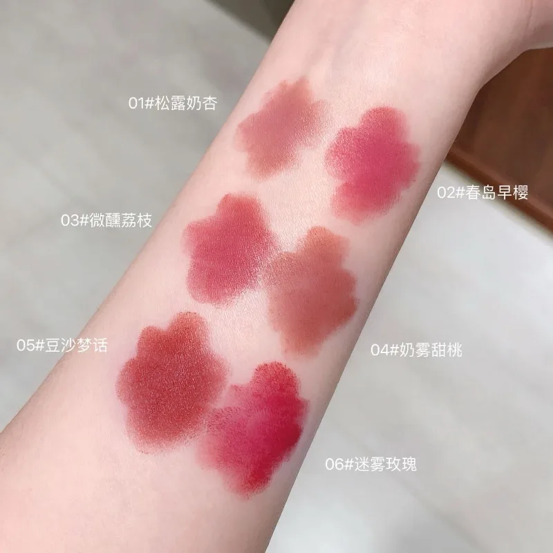 Jedwabiście błyszcząca pomadka do ust, redukująca zmarszczki, błyszczyk do ust, pomarańczowo-czerwona odcień, trwała, wodna, lekka, nieprzywierająca do kubka, balsam do ust.