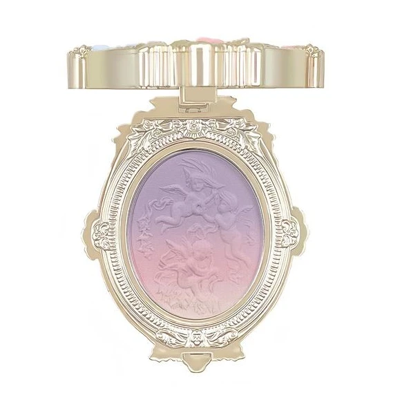 Cheerflor-Blush de maquillage Kawaii, fond de teint nickel é violet, beauté du visage, 6000 documents cosmétiques en relief, instituts de révélation des anges