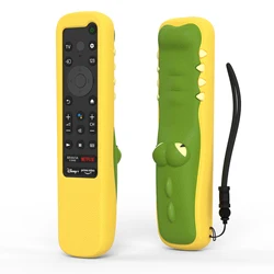 Sikai Silicone Case for Sony BRAVIA XR TV RMF-TX800C/RMF-TX800P/RMF-TX810U/RMF-TX900U/RMF-TX910U Voice Remote Case with Lanyard