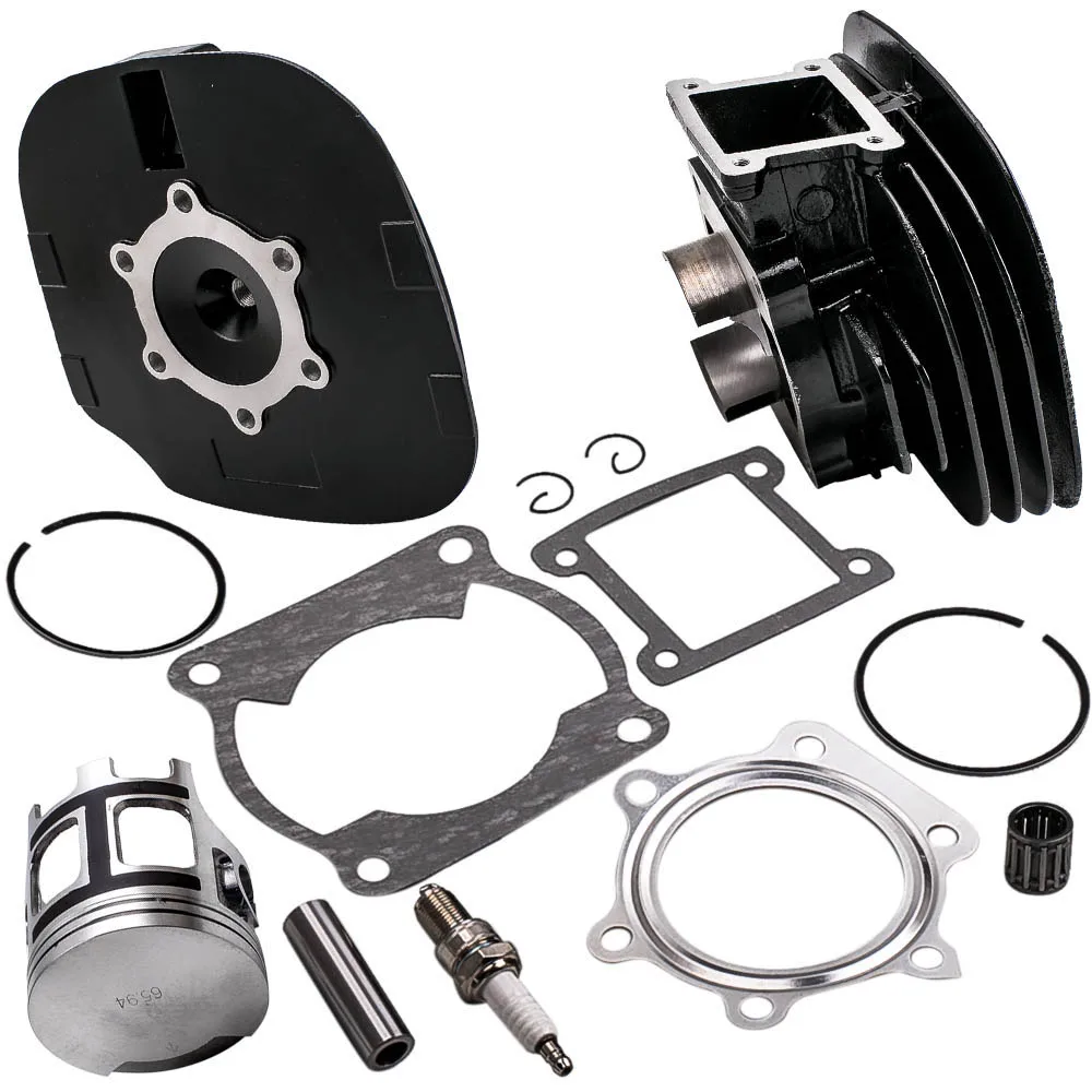 Cylinder Piston Circlip Gasket Cylinder Head Kit for Yamaha Blaster 200 YFS200 Cylinder Piston Gasket Head Top End Kit