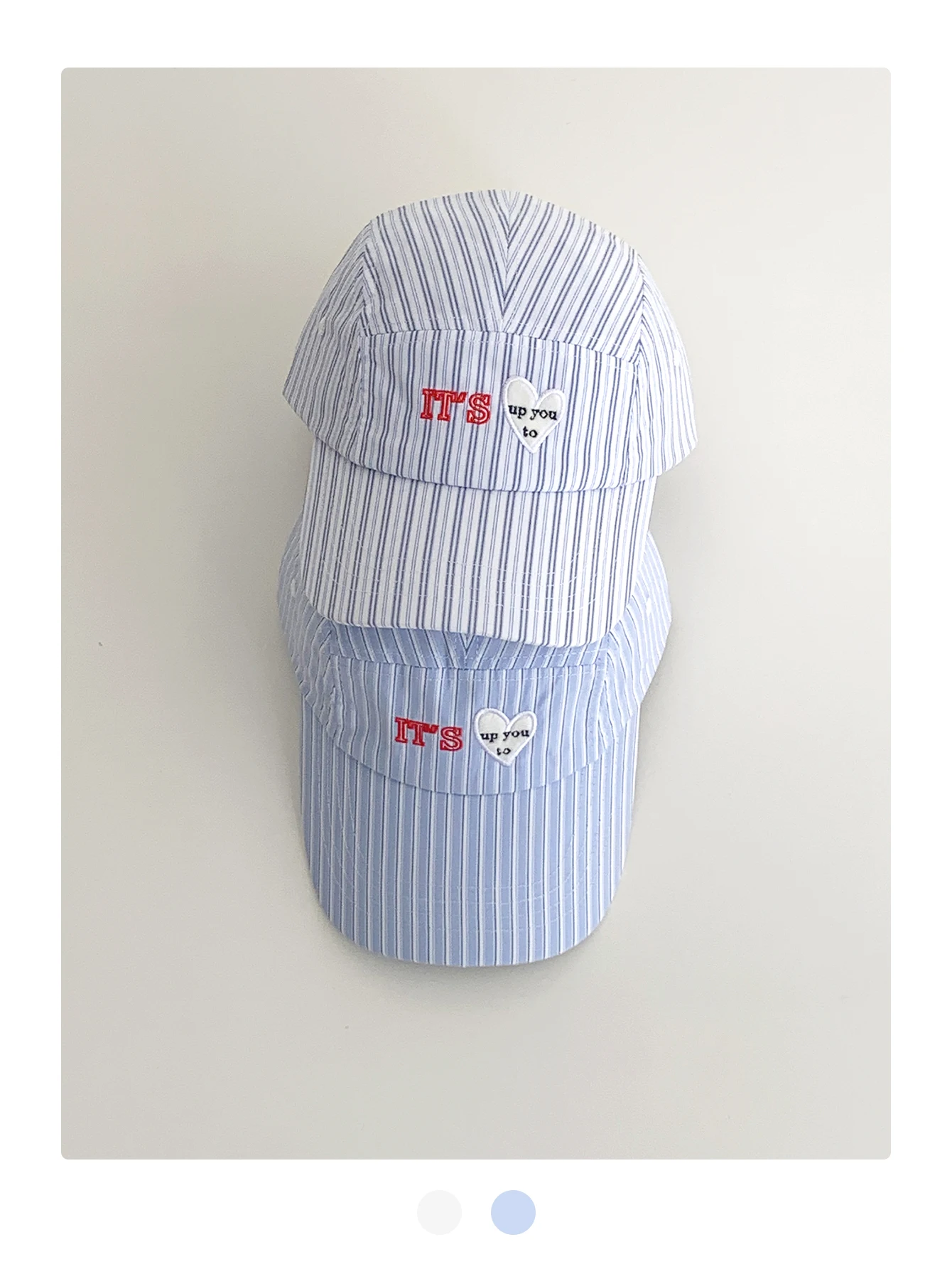 صيف جديد المتخصصة خمس قطع Stripesd قبعة بيسبول للنساء مع اللون مطابقة الحروف المطرزة الحب بلغت ذروتها قبعة قبعة الشمس