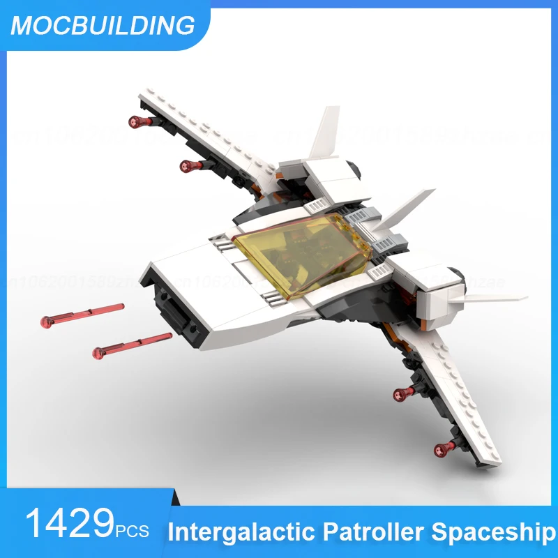 MOC Building Blocks UCS Lightyear's XL-15 & Intergalactic Patroller Spaceship Space DIY Assemble Bricks Display Xmas Toys Gifts