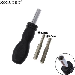 3.8mm and 4.5mm Screwdriver Bit Screw Driver GameBit with Handle for SNES NGC for N 64
