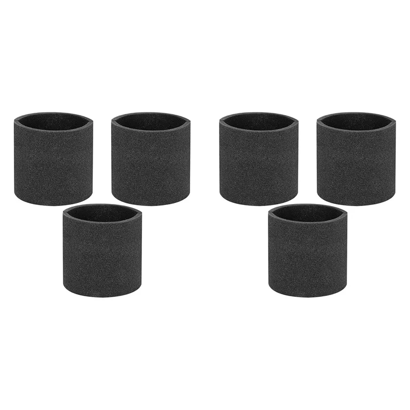 6 pacotes 90585 filtros de substituição de espuma vf2001 para aspirador de pó seco e molhado, peças de reposição 9058500-a77g