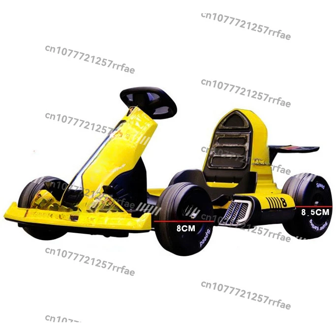 

DC12V Dual Drive Fast Adult Children's Electric Kart Set Racing Car Electric Riding Children's Electric Toy Car