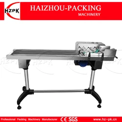 HZPK Paper Bag Paging Machine Feeder Paper Used Work With inkjet Date Printer Label Or Bag Numbers Printing Machine For 65-400mm