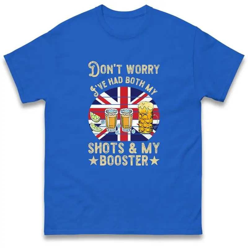 

Beer Drinking Party Vintage Union Jack T Shirt