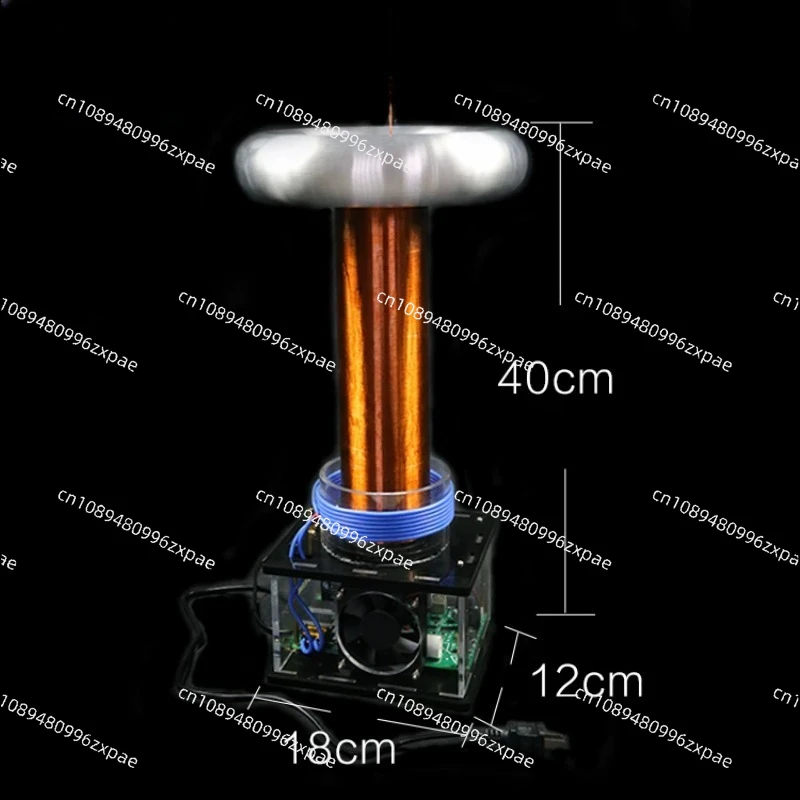 High-Power Induction Arc Music Coil Kit,Completed Assembly Model,Pulse High Voltage Demonstration DeviceEducational  Physics