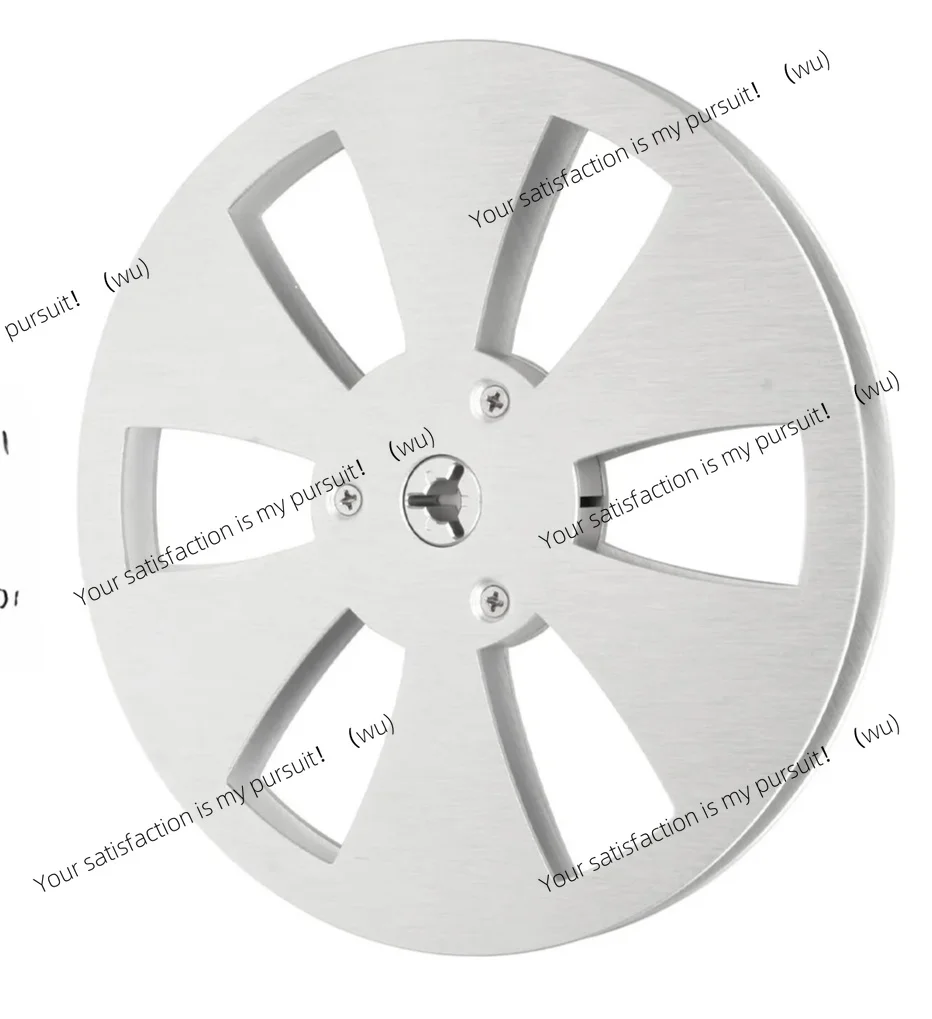 for  Tape Player Empty Takeup 6 Hole 1/4 7 Inch Empty Reel Aluminum Alloy Opening Machine Part High Strength