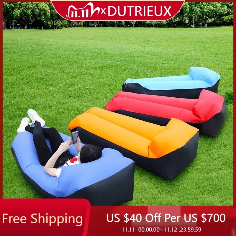 

Modern Luxury Inflatable Sofa Air Pouf Futon Lazy Office Nordic Single Recliner Inflatable Sofa Outdoor Muebles Home Furniture