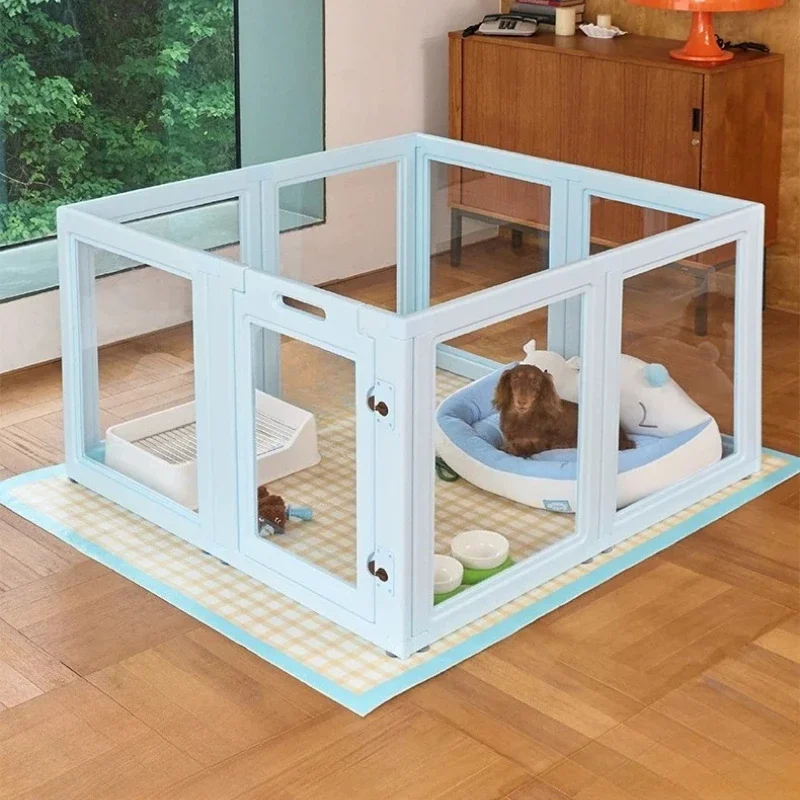 #Safety Indoor DoorDog Fence Grating Balcony Large Extendable Dog Fence Modular Equipment Plastic Rejas Para Mascotas Home Decor