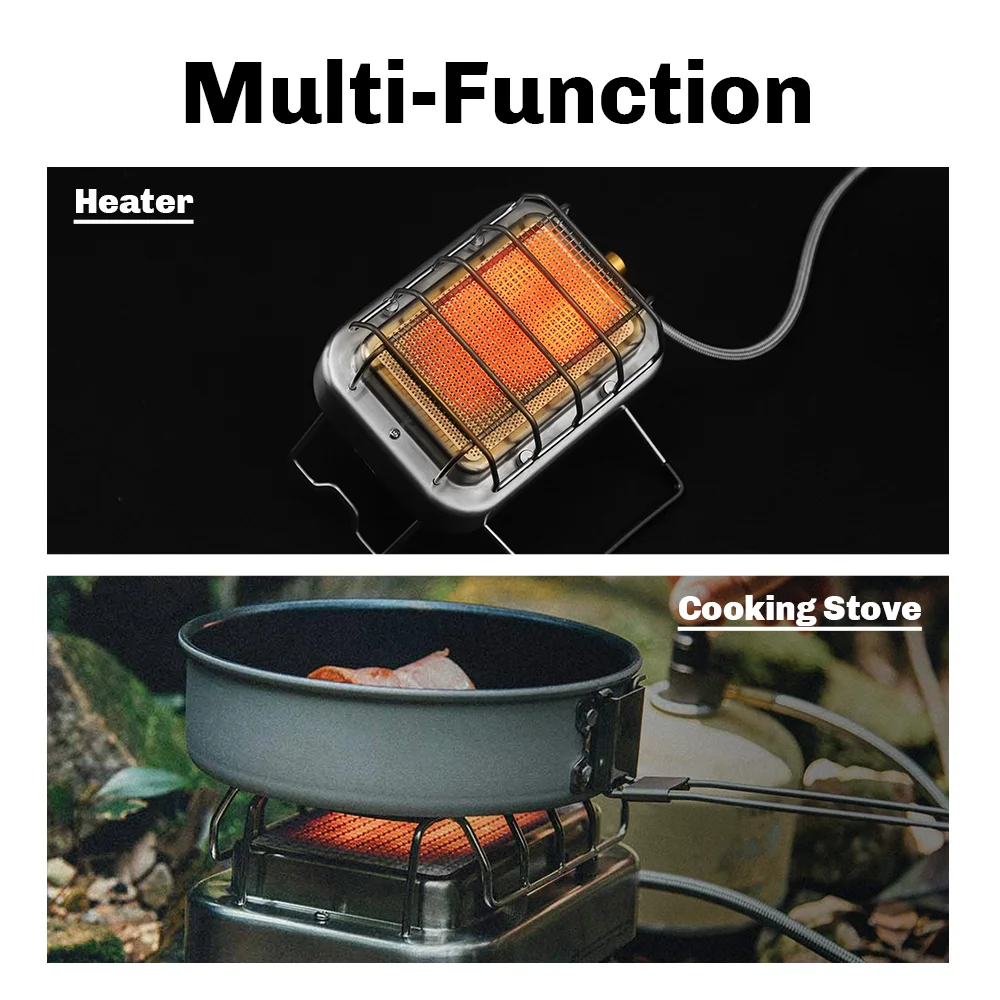 Fire-Maple Sunflower Infrared Radiation Stove Multi-function Camping Gas Burner Split Stoves Portable Gas Heater Warmer 1800W