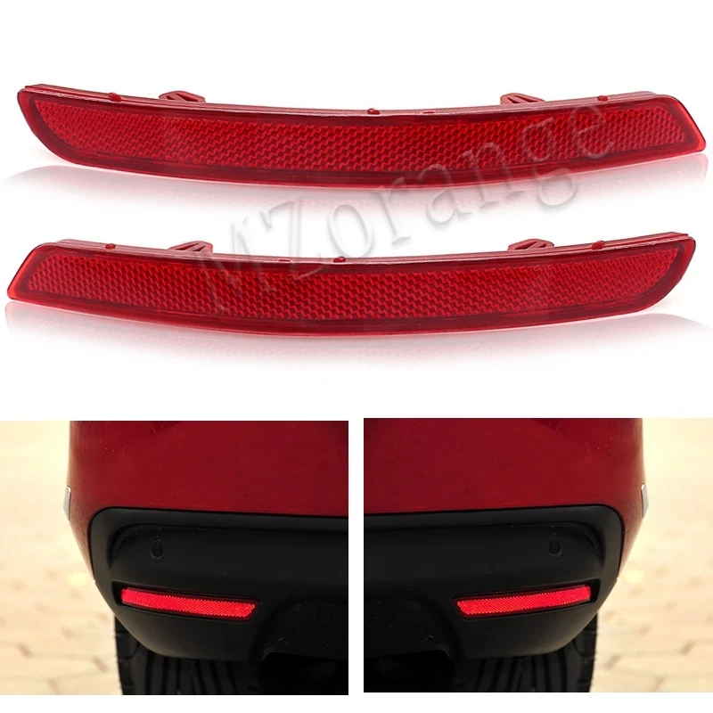 

Rear Tail Bumper Reflector Light Shell For Citroen C5 2010 2011 2012 RH and LH Rear Warning Lamp Car Styling Red High Quality