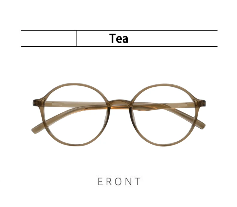 Marke Design Vintage Runde Grün Rahmen Anti Blau Licht Photochrome Lesebrille Männer und Frauen Rezept Individuelle Gläser – Detail 12
