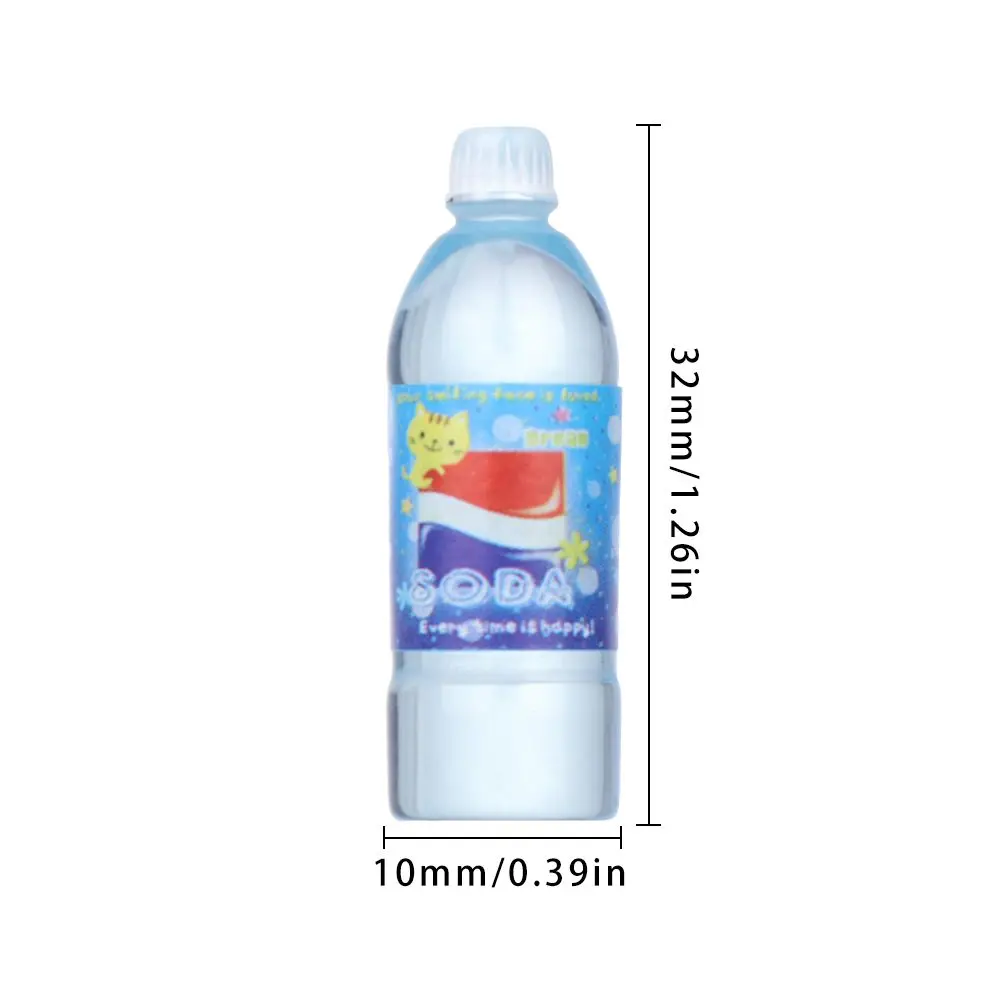 Imitacja żywicy dla lalek napoje Mini Drink do butelki z sokiem miniaturowa dekoracja Model ob11 rekwizyty 1/6 1/12 domek dla lalek