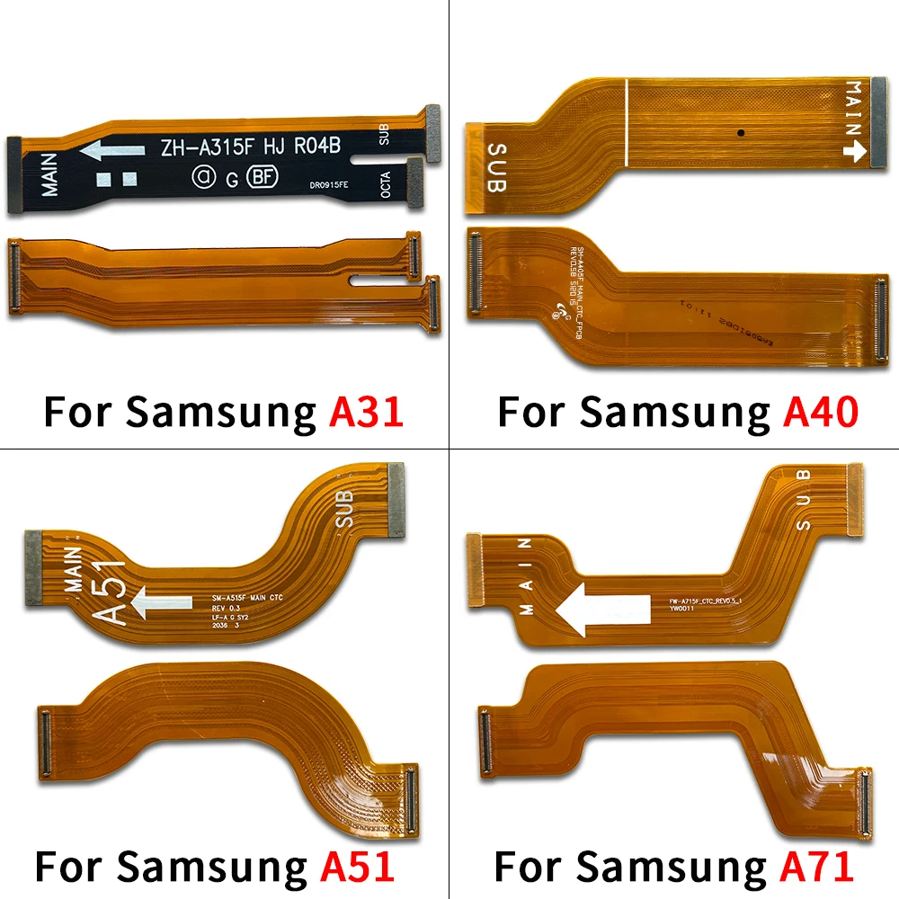 NEW Motherboard FPC Main Board Connector Flex Cable Part For Samsung A10 A20 A30 A40 A50 A70 A80 A21 A31 A41 A51 A71 A750 A920