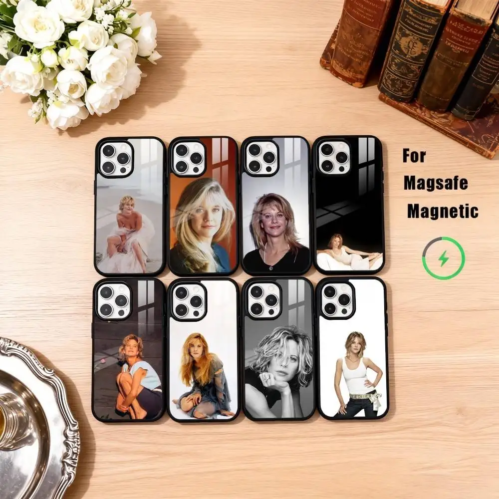 

A-Actress M-Meg R-Ryan-N Phone Case For iPhone17,16,15,14,13,12,11 Plus,Pro Max Magnetic For Magsafe Wireless Charging