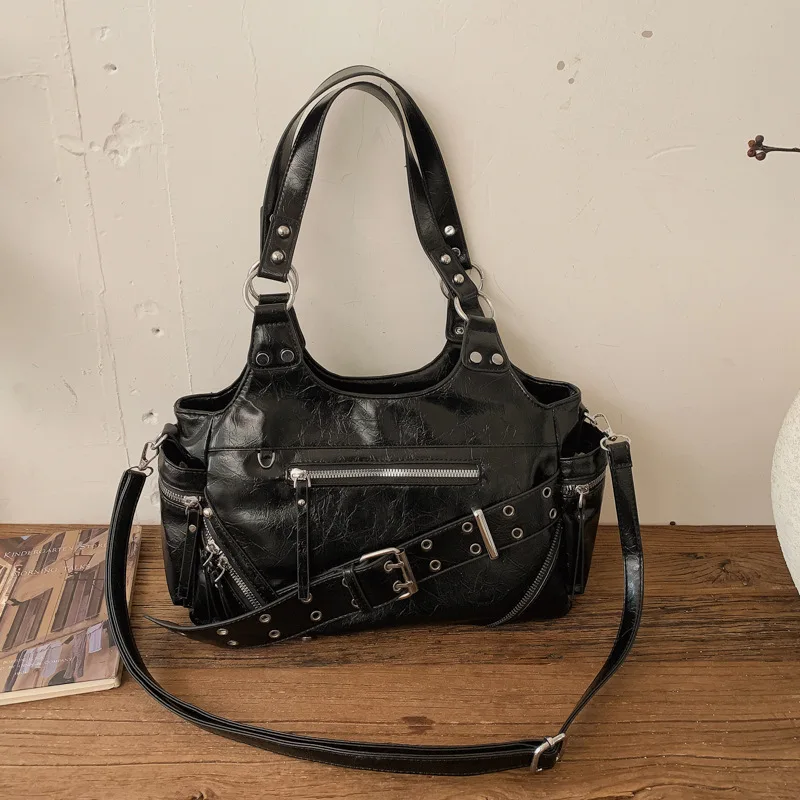 

2025 Winter Vintage Commuter Tote Bag, Spacious Shoulder Purse, Women's Luxe Day to Night Crossbody, Minimalist Top Handle Bag