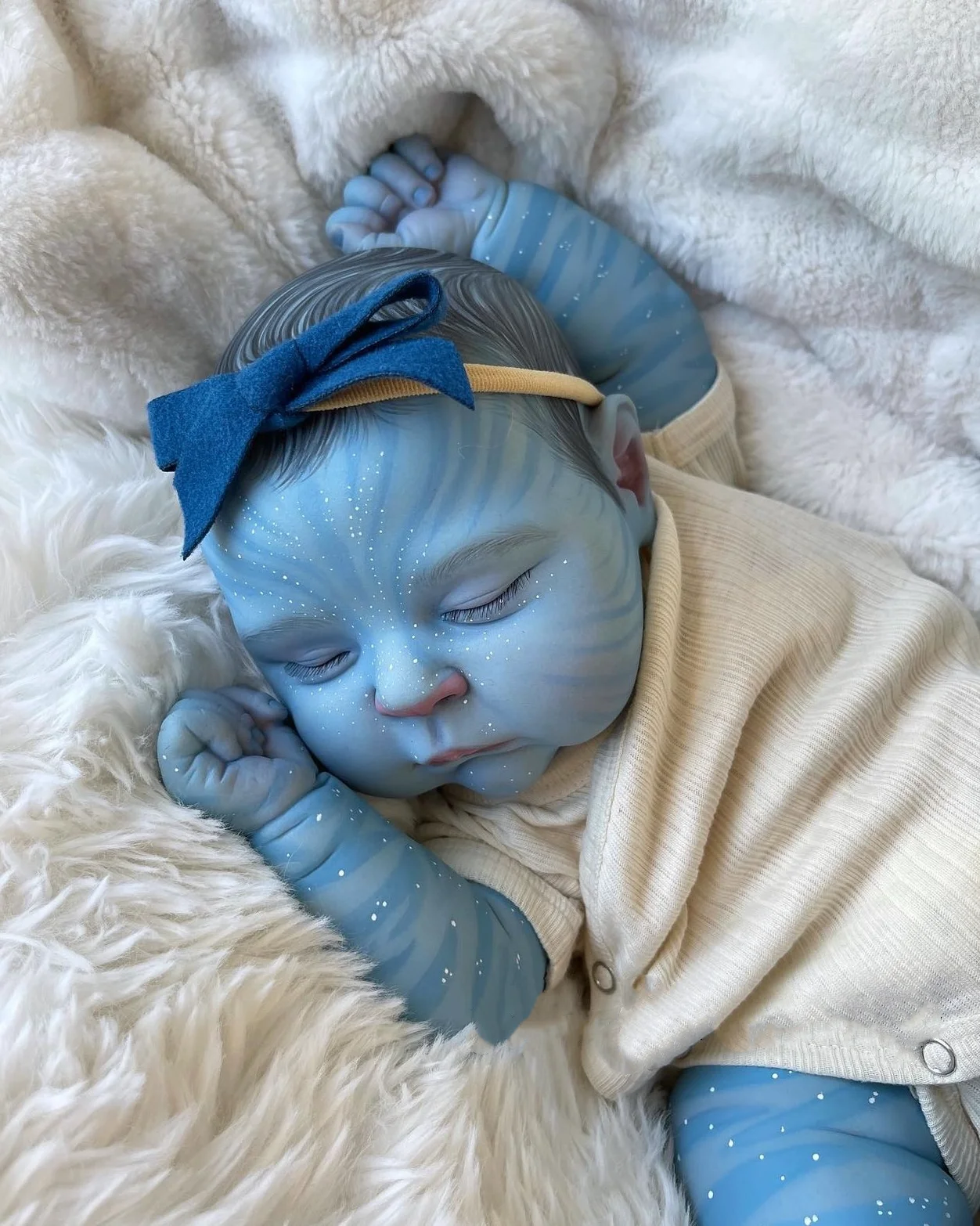 Cokela Factory Direct Sale Sparkling New Reborn Baby Doll 19 Inches Realistic Reborn full body silicone doll Avatar Doll