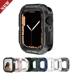 Cover For Apple Watch Case 44mm 40mm 45mm 41mm 49mm 42mm 38mm IWatch Screen Protector Apple Watch Series Ultra 9 8 7 6 se 5 4 3