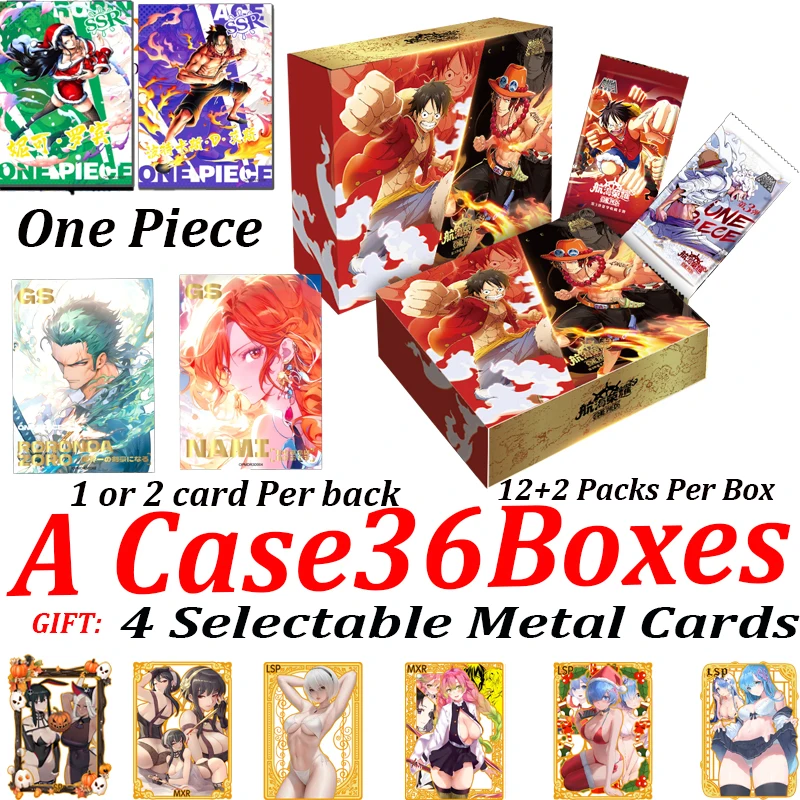 

New One Piece Cards Maica Wave 3 Maritime Glory Anime Luffy Zoro Nami Chopper Franky Rare EX Collection Cards Kids Birthday Gift