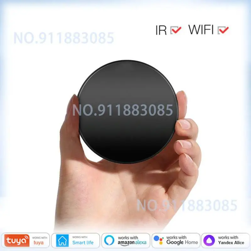 Control remoto inteligente por infrarrojos para el hogar, dispositivo con WiFi, Tuya, Smart Life, TV, DVD, AUD, CA, funciona con Amz, Alexa y Google