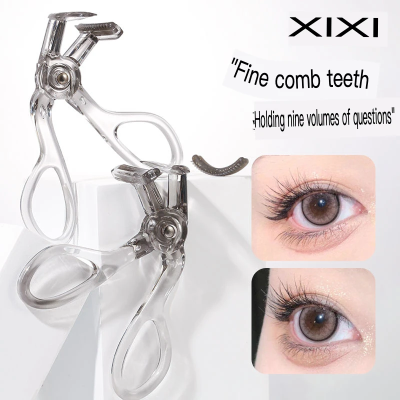 XIXI Wide Angle Eyelash Curler With A Curly Long-Lasting Shape, Easy To Set, And Portable Tool For Beginners In Sunflowers