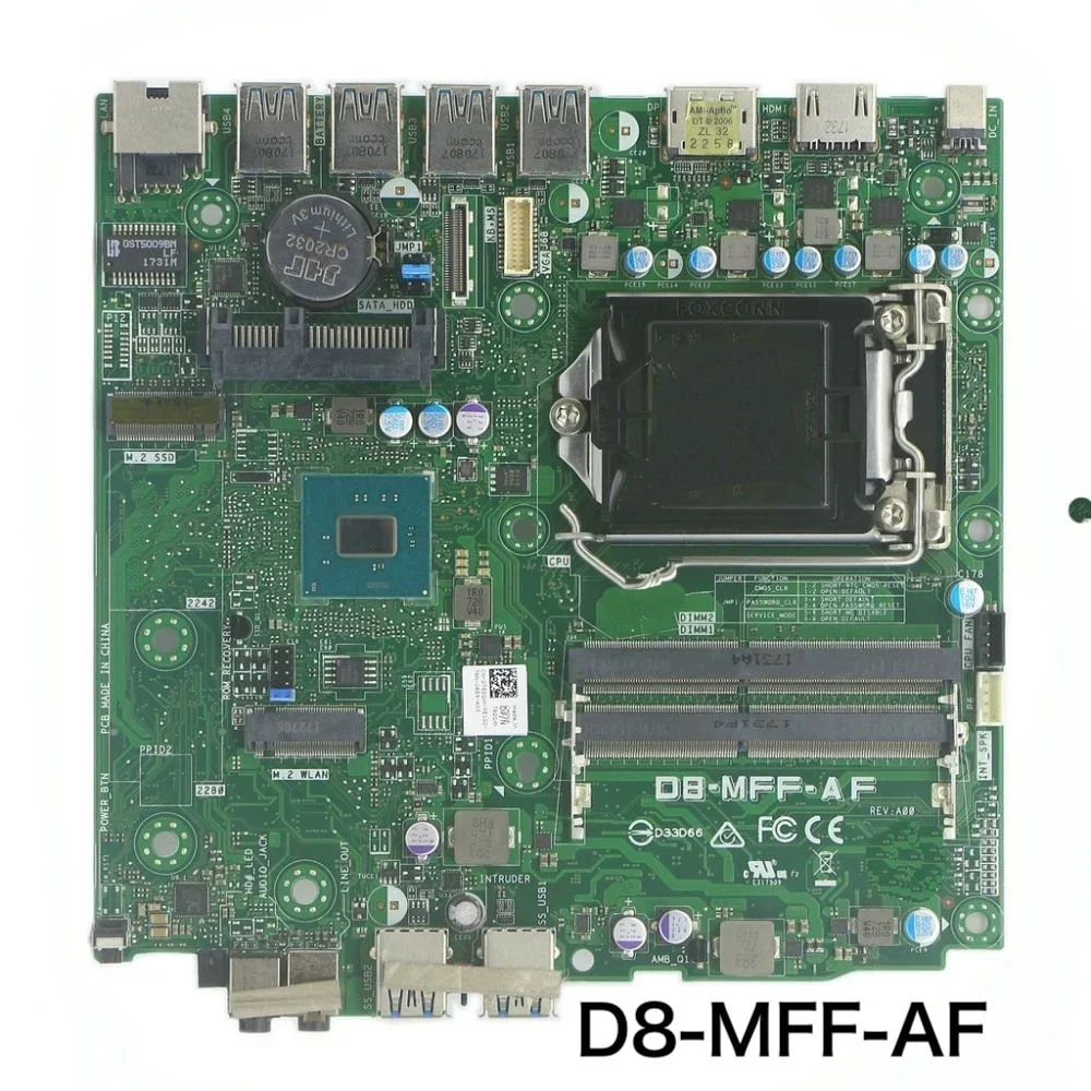 For Dell Optiplex 5050 MFF Motherboard D8-MFF-AF CN-0782GW 782GW 0782GW Mainboard 100% Tested OK Fully Work Free Shipping