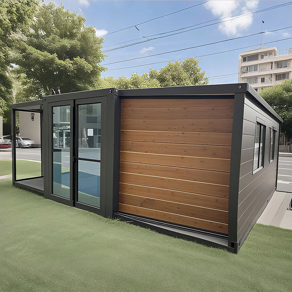 Prefab Container House Expandable 20ft Folding Container House Portable Fold Out Tiny Home 40ft Container House Price for Spain
